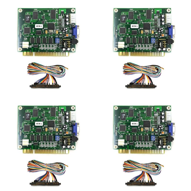 Usb Game Board Jamma - Игровая плата X64A-4X 60 в 1