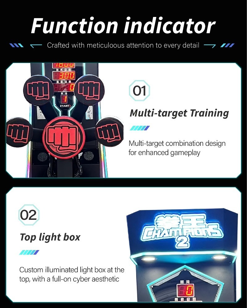 Коммерческий боксерский автома – обзор и цена Boxing Machine Arcade