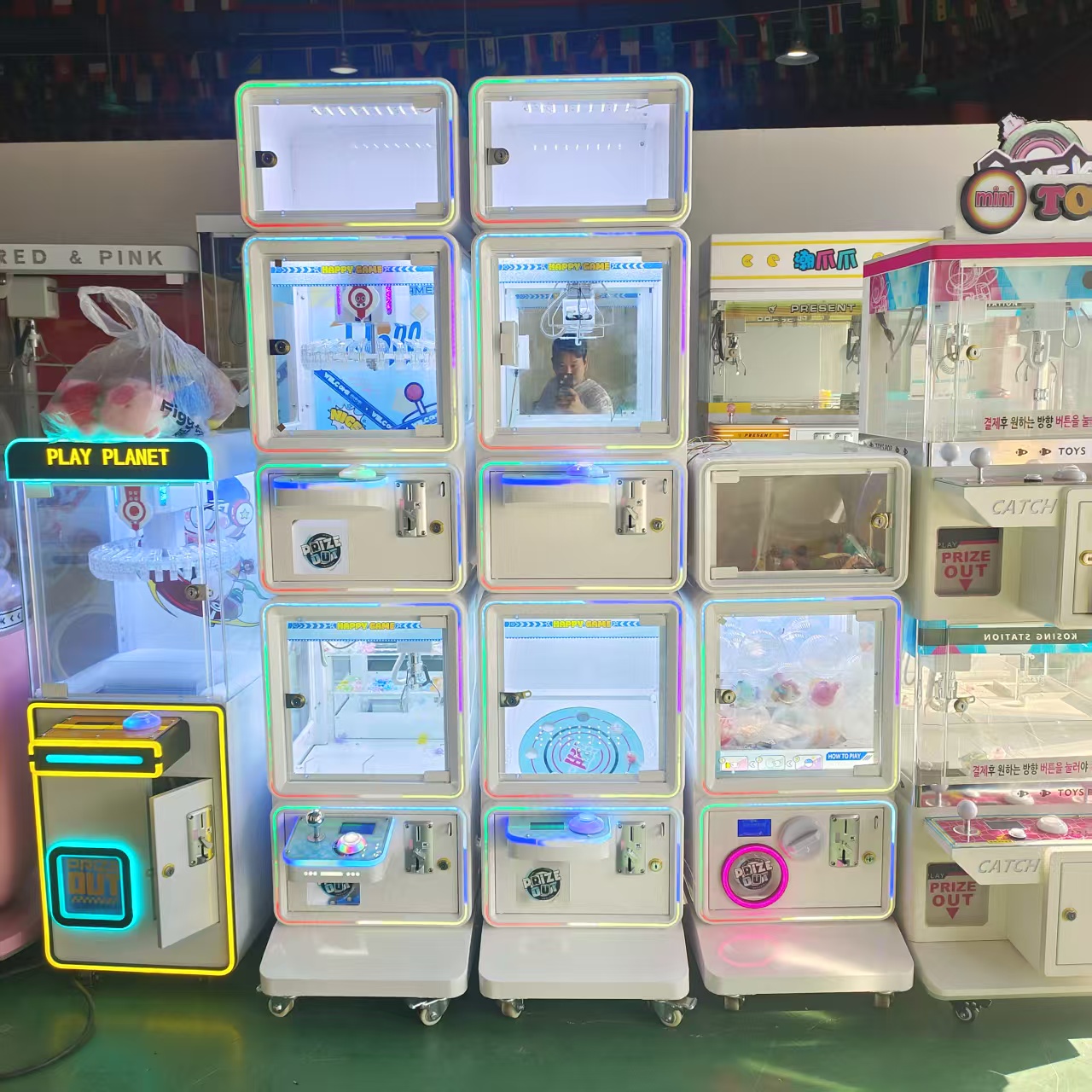 Коммерческий мини-кран-автомат – обзор и цена Arcade Machine Profit