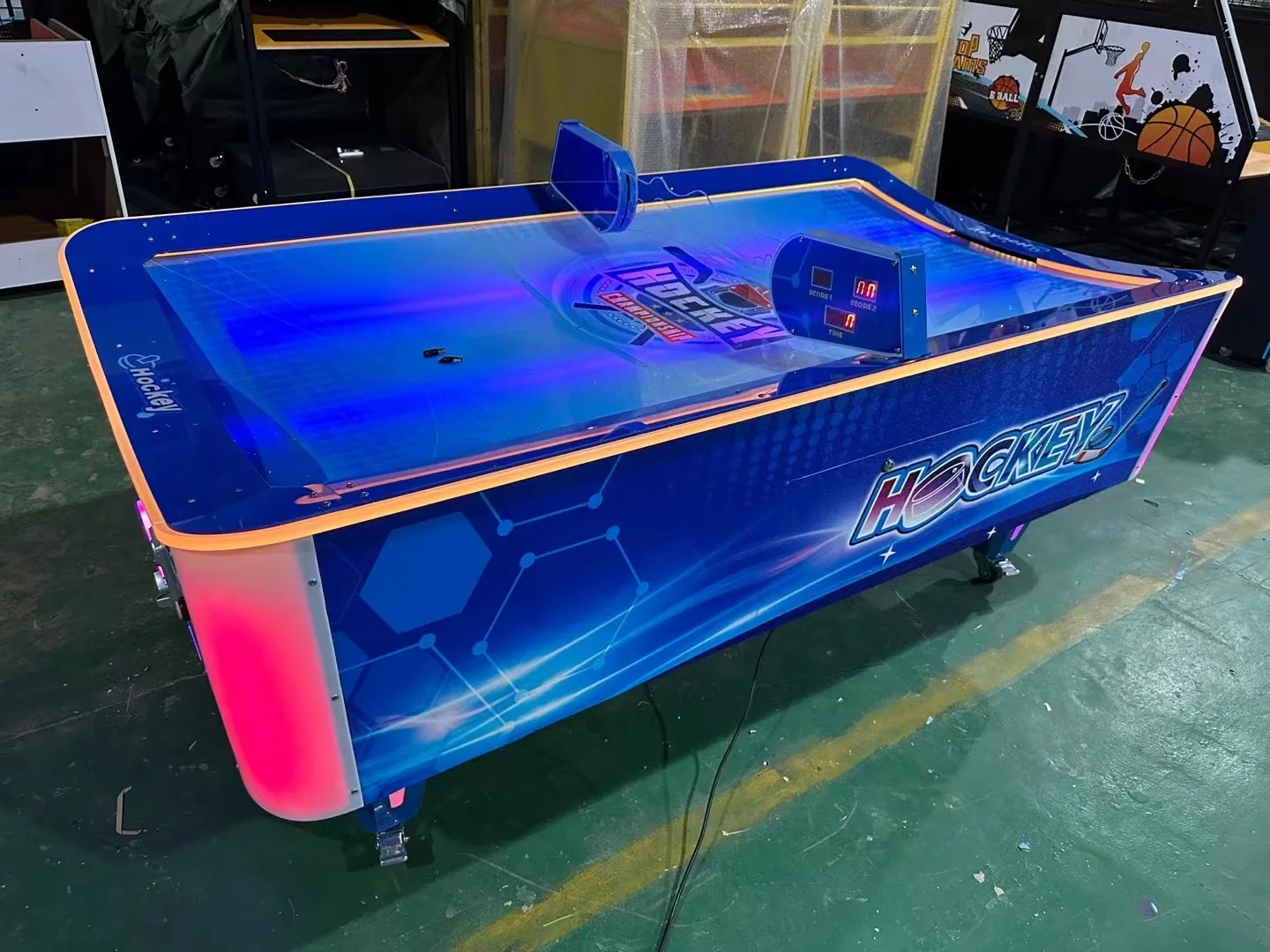 Игровой автомат-симулятор аэро – обзор и цена Air Hockey Table