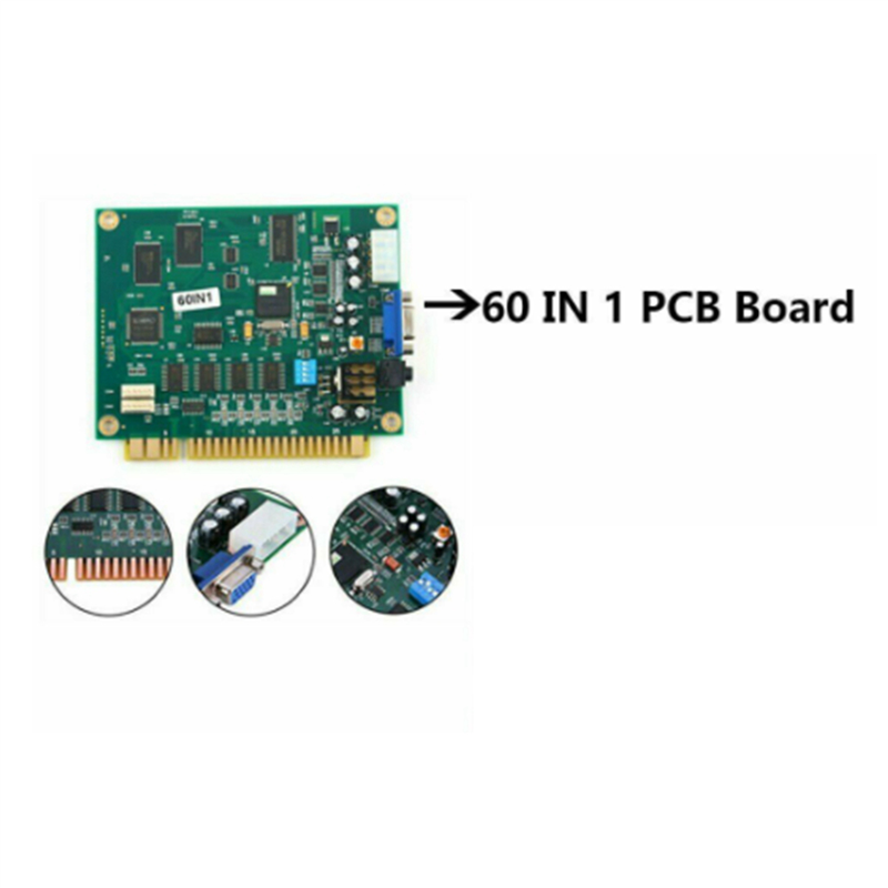 ABGN 2X 60 в 1, многокадная пе – обзор и цена Usb Game Board Jamma